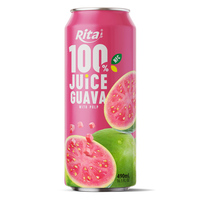 Rita 100% Passievruchtensap met vruchtvlees 490ml Gesteriliseerde blik Zesty Tropische Puree Groothandel OEM ODM GMP/HACCP Gecertificeerd 24 Maanden
