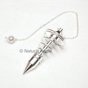 รับลูกตุ้มโลหะทองเหลืองคุณภาพสูงจากอาเกตธรรมชาติอินเดีย - Product Image 5