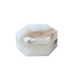 Indian Sovereign Marble Alabaster <b>Coaster</b> <b>Set</b> Handcrafted Natural Stone Beverage Mats Contemporary Dining Table at Bulk Price - Product Image 5