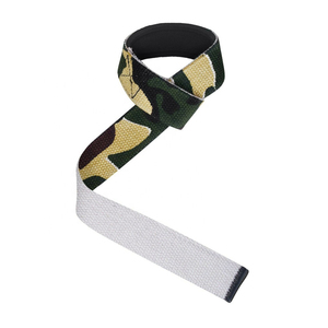 Sangles de poignet en coton imprimées avec logo personnalisé - Antidérapantes, réglables, respirantes, légères pour la musculation et le bodybuilding - Product Image 3