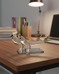 New Handmade Borosilicate Glass <b>Easter</b> Book Deer Animal Art 3D Form Tiny Glass World Brand From Rajasthan - Product Image 1