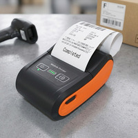 Imprimante thermique portable POS Sudex JP-M3 58 mm haute vitesse pour reçus et tickets, idéale pour la gestion des stocks en supermarché