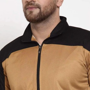 Men's Comfortable Two Piece Tracksuit Set Full Zip <b>Athletic</b> Jacket with Soft Stretch Track Pants for Sports Training Jogging - Product Image 4