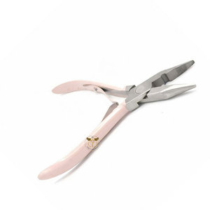 Hair Extension Beading Tool Kit –I-Link Micro Ring <b>Pliers</b> <b>Set</b> with Stainless Steel Crimping Removal Tools for Salon Professional - Product Image 5