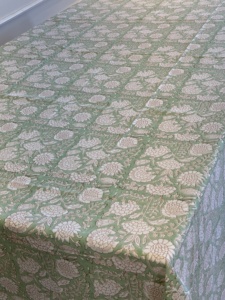 Indian Vintage Cotton <b>Table</b> <b>Cover</b> With Napkins Farmhouse decor Wedding <b>Table</b> <b>cover</b> Dining <b>Table</b> cloth Washable <b>Table</b> <b>cover</b> - Product Image 4