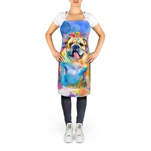 English Bulldog Hippie Dawg Unisex Large Multicolor Kitchen <b>Apron</b> for Cooking Baking Crafts <b>Gardening</b>-Adult Men and Women - Product Image 2