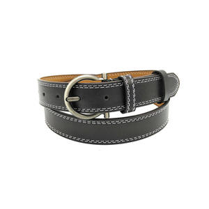 Cinturón Retro de Cuero PU para Mujer con Hebilla Redonda de Aleación Plateada, Artículo en Oferta para Jeans - Product Image 2