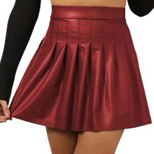 Nouvelle mode confortable et respirante en cuir véritable à 100 %, anti-rides, séchage rapide, décontractée, naturelle, longueur genou, double, pour femme - Product Image 4