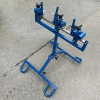 Support de jonction de câbles robuste pour moyenne tension, poste de travail réglable pour le dénudage de câbles, pour terminaisons de câbles électriques souterrains