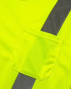 Chemises de travail à manches longues à col rond de haute qualité, personnalisables avec logo, séchage rapide, bande réfléchissante, impression numérique haute visibilité, best-seller - Product Image 5