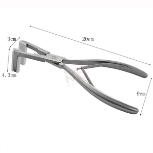 Professional Salon Hair Extension <b>Tape</b> Pliers Stainless Steel With Nano Ring <b>Micro</b> Bead Closing Pliers - Product Image 6