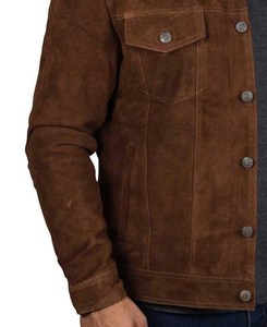 <b>Mens</b> <b>Suede</b> <b>Jacket</b> Classic Rider Style Casual Outerwear Premium Craftsmanship OEM Custom Supplier Sample Service Available Export - Product Image 2
