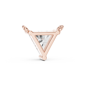 Usine en gros 925 argent triangulaire colliers pendentif mode bijoux en argent Sterling déclaration pour les femmes - Product Image 4