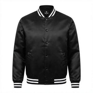 <b>Dark</b> <b>Green</b> Sleeve Women Men College Baseball Jacket <b>Coat</b> Varsity Letterman 100% <b>Wool</b> Breathable Winter Comfy Trendy Jackets - Product Image 4