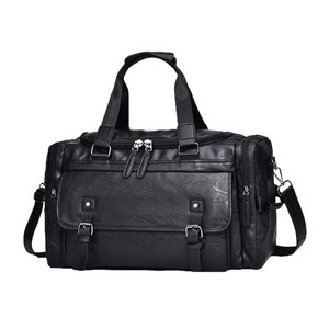 Personalized Luxury Best Heavy Custom <b>Men</b> PU <b>Leather</b> Fitness Weekend Overnight Waterproof Sport Gym <b>Bag</b> <b>Duffle</b> Duffel Travel <b>Bag</b> - Product Image 1