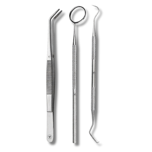 Juego de 9 Piezas de Fórceps Manuales Básicos para Extracción Dental y Elevadores de Raíces, Kit Quirúrgico de Acero Inoxidable con Estuche de Viaje Autoclavable - Product Image 4