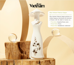 Spray floral Parfum pour femmes Miss VietNam Platinum Saigon N27 (35ml) Eau de parfum pour femmes Vaporisateur Longue durée Beau parfum - Product Image 3