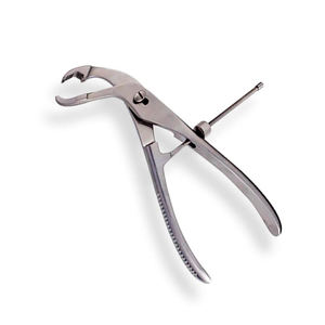 Pinces à os manuelles auto-ajustables en acier inoxydable de haute qualité, instruments chirurgicaux orthopédiques vétérinaires de classe I, certifiés CE - Product Image 2