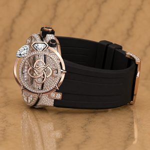 Luxury <b>Automatic</b> Moissanite Diamond Watch Men Full VVS Stone Stainless Steel Watch - Product Image 3