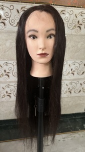 Perruques en cheveux humains lisses et soyeux avec dentelle frontale - Product Image 1