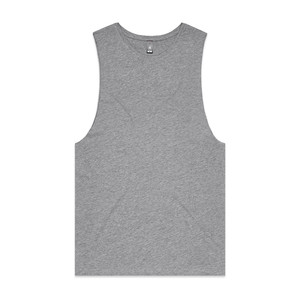 Men's Gray Solid Color O-Neck Knitted Sleeveless Tank Top Casual Wear - Product Image 1