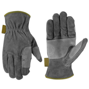 Gants de travail haute performance en cuir de vachette renforcé, respirants et résistants à l'abrasion - Product Image 6