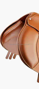 Selle d'équitation anglaise en cuir de qualité supérieure, durable, légère, robuste et confortable, conçue pour une utilisation équestre professionnelle - Product Image 3