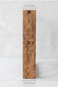 Wooden Jewelry Organizer Rectangular Minimalist Necklace Stand Multi Functional Home <b>Decor</b> for <b>Bedroom</b> Tabletop Display - Product Image 4