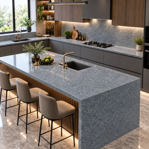 Granit Brun Adhunik Poli de Qualité Supérieure, Style Moderne, pour Plans de Travail d'Îlots de Cuisine Personnalisés, Plans de Travail de Salle de Bain, Appuis de Fenêtre, Revêtements de Sol et Hôtels - Product Image 1