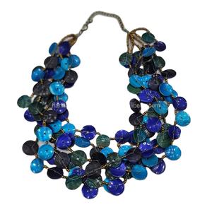 Collar Artesanal de Resina de Lujo para Mujer, Altamente Pulido, Moderno, Ecológico, con Cuentas de la Mejor Calidad, Directo de la India - Product Image 1