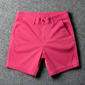 Shorts Bermuda d'été personnalisés pour hommes, couleur unie, respirants, longueur genou, décontractés, mode, vêtements de travail, shorts 3 points - Product Image 2