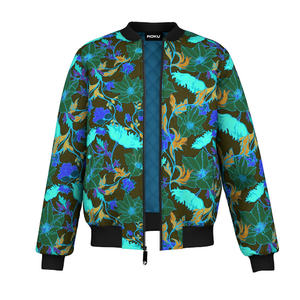 Chaqueta Bomber Acolchada de Invierno Unisex Personalizable, Cortavientos, Ligera, Transpirable, de Poliéster/Nailon, con Logotipo Personalizado, Colores a la Moda - Product Image 1