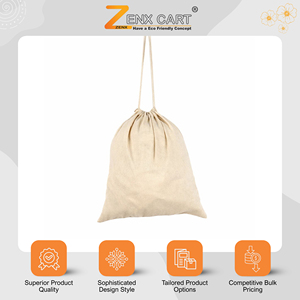 Hot Sale Customizable High Quality Baidik Brand Shopping Bag 120 GSM Grey <b>Drawstring</b> <b>Backpack</b> Custom Logo for Daily Use Minimal - Product Image 2
