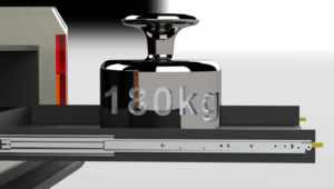 สไลด์ลิ้นชักล็อค TSL76งานหนักติดตั้งง่ายส่วนต่อขยายแบบเต็มสำหรับใช้ในห้องครัว - Product Image 5