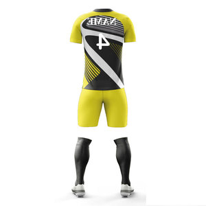 Fabricant en gros d'uniformes de football avec nom et numéro du joueur, vêtements d'entraînement 100% polyester, uniforme antibactérien, kits de football - Product Image 6
