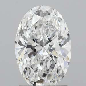 เพชรทรงรี 2.00 กะรัต เพาะเลี้ยงในห้องปฏิบัติการ สี D ความสะอาด VVS2 ขัดเงาอย่างดี ได้รับการรับรองจาก IGI แบบ CVD สำหรับเครื่องประดับชั้นดี - Product Image 1