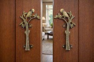 Tiradores de latón hechos a mano al por mayor, estilo vintage, para gabinetes, cajones, cómodas y puertas de armario - Product Image 3