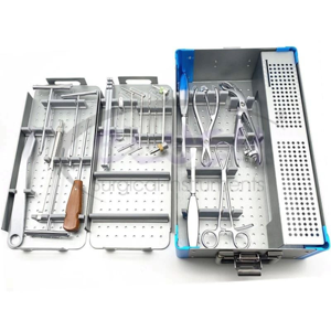 Kit de Instrumentos para Fragmentos Pequeños de Extremidades Superiores, Instrumentos Quirúrgicos Ortopédicos de Acero Inoxidable, Manual, de Blush Surgical - Product Image 1