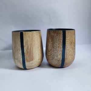. Taza de Café de Madera Pulida, Vajilla Ecológica, Taza para Beber de Madera Natural, Ligera y Duradera - Product Image 6