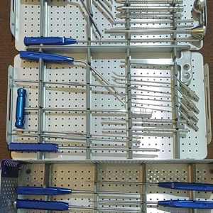 Juego de Instrumentos para Cirugía de Columna Vertebral con Endoscopia Unilateral Biportal (UBE) de Azicon, Pinzas de Descompresión Espinal Mínimamente Invasivas - Product Image 3