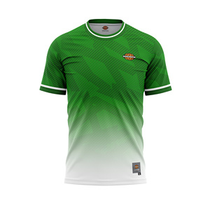 MADE4MATCH Camiseta Deportiva Corta Sublimada Personalizada, 100% Poliéster Elástico, Transpirable, de Secado Rápido, con Nombre de Equipo y Jugador para Hombre - Product Image 1
