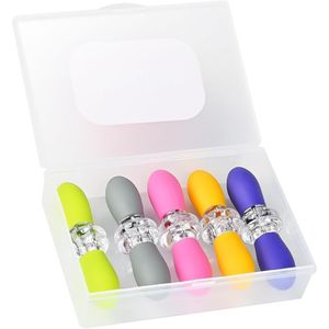 Set di supporti per pannocchie con design a incastro, manici in silicone, perni in acciaio inossidabile, custodia inclusa |   Protezione dell'udito - Product Image 1