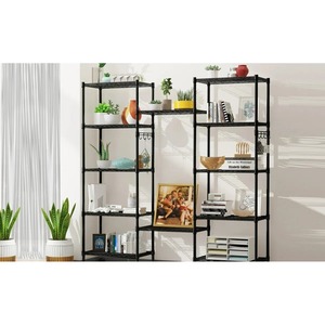 Wholesale Stainless Steel Black 6 Layer Kitchen Rack Multi Tier Storage Organizer Shelf <b>Stand</b> for <b>Plates</b> Bowls Pots At Low Price - Product Image 6
