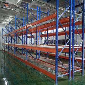 ชั้นวางสินค้าแบบกำหนดเองสำหรับคลังสินค้า รับน้ำหนักได้ 1000 กก. พร้อมการป้องกันการกัดกร่อนด้วยตะแกรงเหล็กสำหรับวางพาเลท - Product Image 6