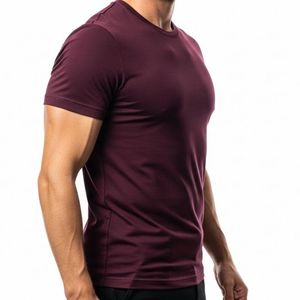 <b>Men</b> Plain Gym Fit T Shirt 100% Cotton Lightweight Breathable Blank Custom Printing Casual Wear Wholesale <b>men's</b> t-shirts - Product Image 2