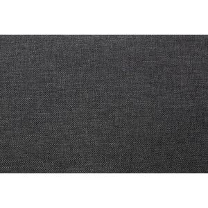 Letto matrimoniale Charcoal con testiera in tessuto di tela, 1 pz, mobili imbottiti per camera da letto, letto imbottito con piattaforma - Product Image 5