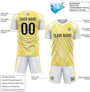 Dernier design, uniforme de football 100% polyester, nouveau style, qualité professionnelle supérieure pour adultes, couleur personnalisée, logo personnalisé, haute qualité - Product Image 3