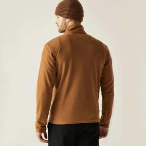 Logo personnalisé veste polaire hommes hiver chaud fermeture éclair vêtements de sport de plein air randonnée camping manteau softshell OEM approvisionnement d'usine - Product Image 3