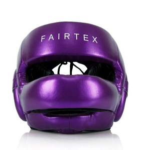 Customized Professional Premium Quality Fair tex Full Face Boxing Head Guard Cheek Bar Breathable Adjustable Design Unisex - Product Image 5