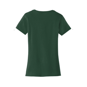 Nouvel Arrivage T-shirt Ajusté Femme 100% Coton Manches Courtes Col Rond Haut Décontracté Logo Personnalisé Fabricant OEM Fournisseur en Gros - Product Image 3